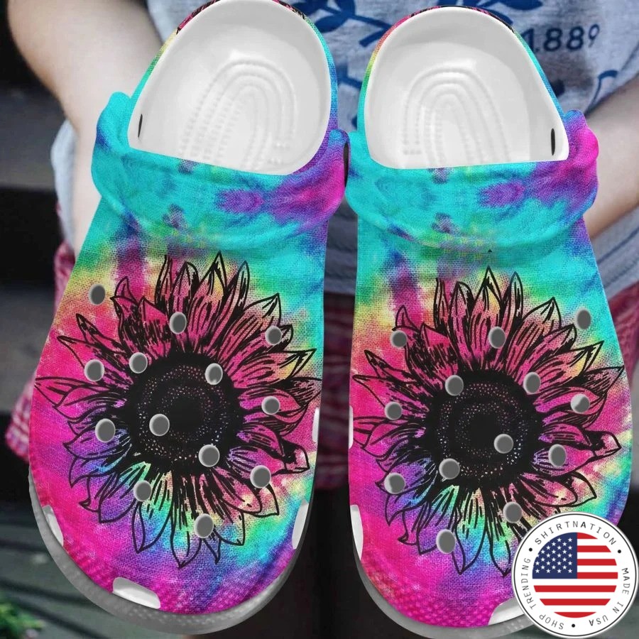 Flower hippe soul crocs crocband clog2