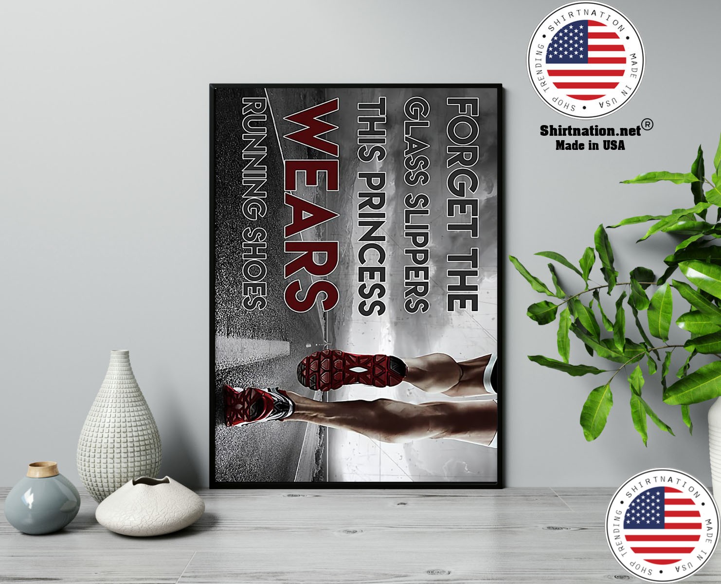 Forget the glass slippers this princess wears running shoes poster 13