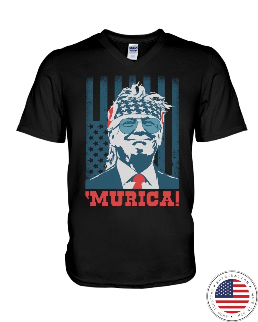 Former President Donal Trump Murica Shirt3