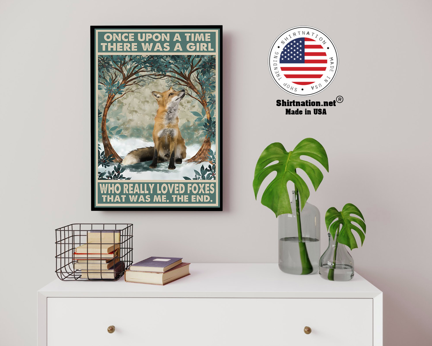 Fox once upon a time there was a girl who really loved foxes poster 14