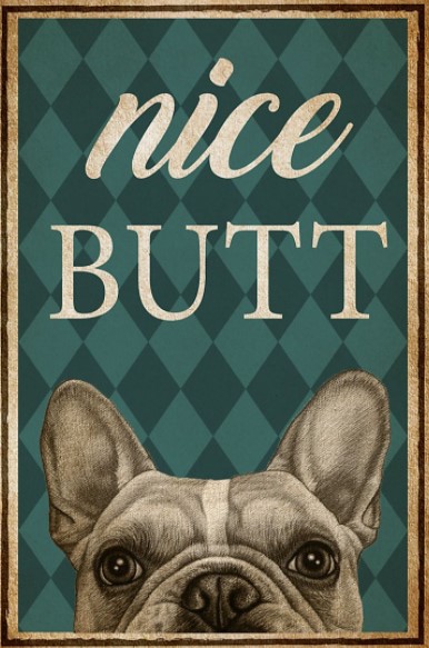 French Bulldog Nice Butt poster