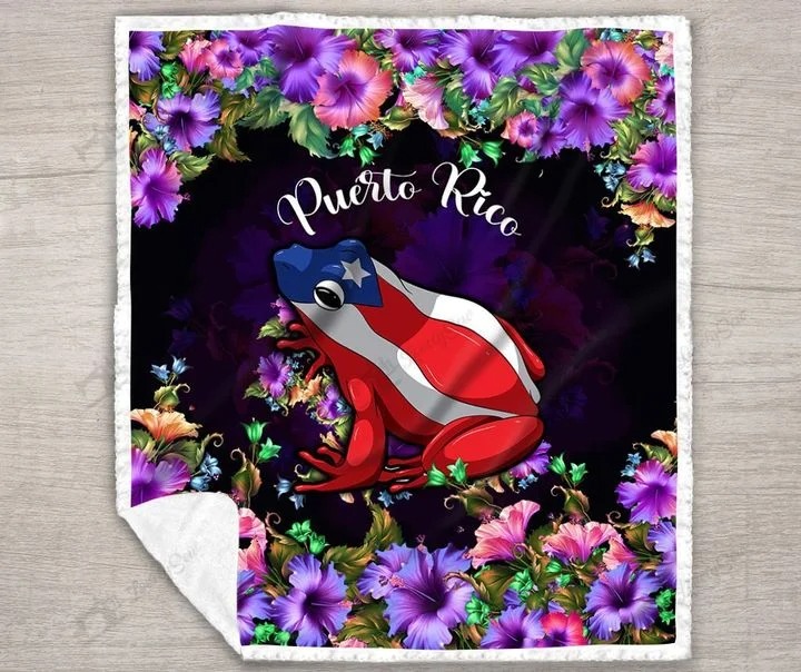 Frog Puerto rico bedding set2