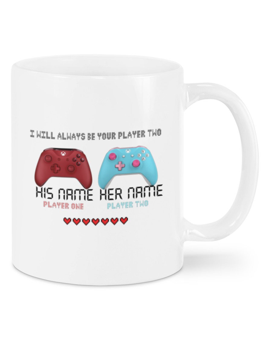 Game controller I will always be your player two mug