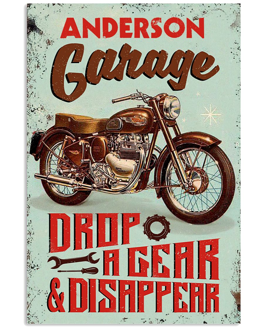 Garage drop a gear and disappear poster