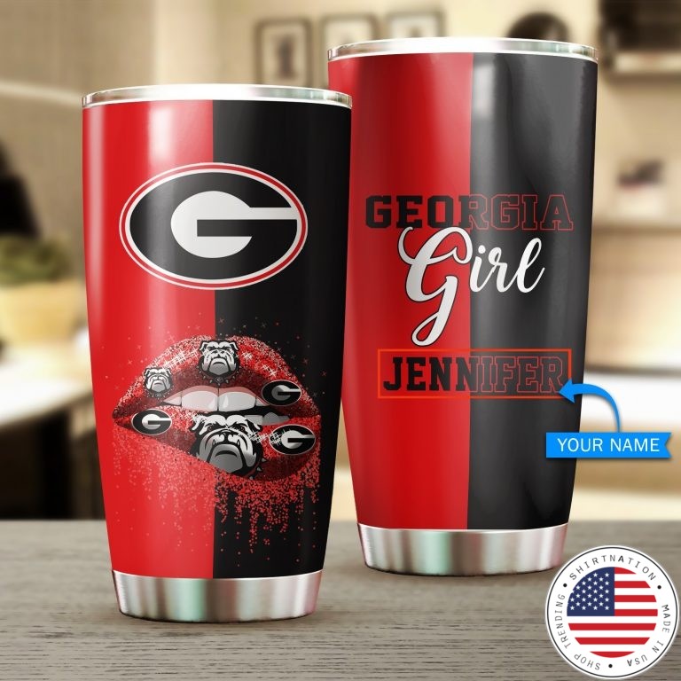 Georgia girl Jennifer custom name tumbler