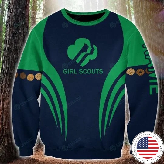 Girl scounts custom name 3D hoodie 4