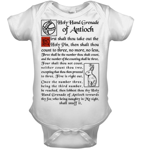 God Holy Hand Grenade Of Antioch Shirt 122
