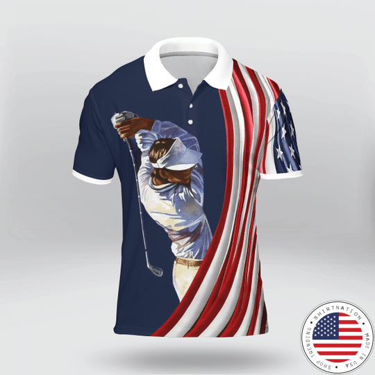 Golf and beer thats why Im here polo shirt3