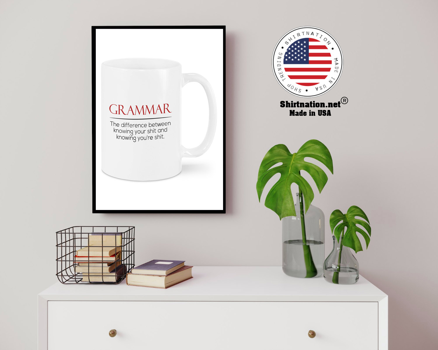 Grammar the difference between knowing your shit and knowing youre shit mug 14