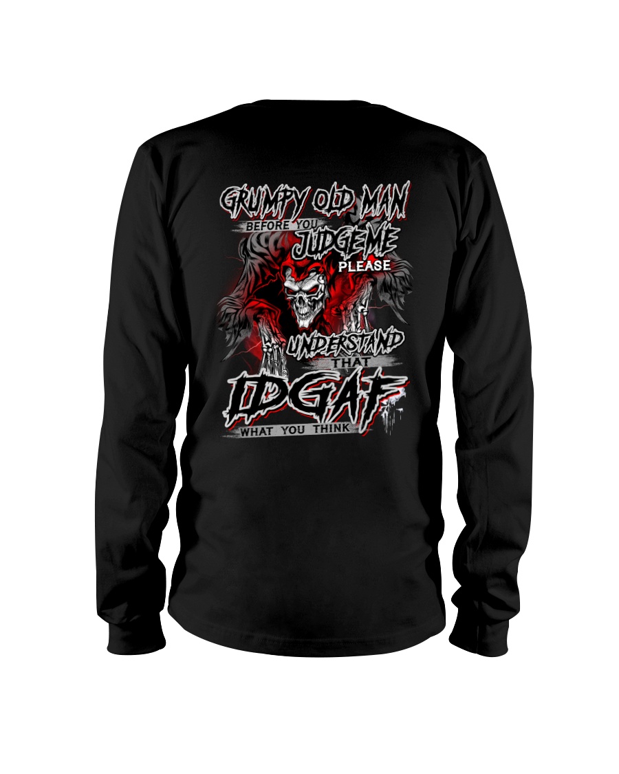 Grumpy Old Man Judgeme Please Understand That Idgat What You Think Shirt3
