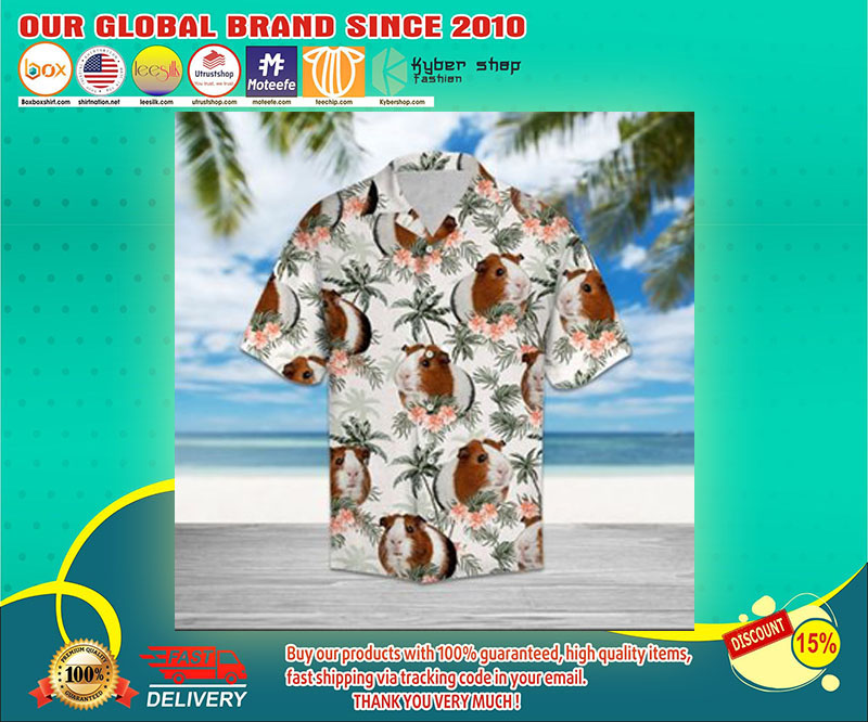 Guinea pig hawaiian shirt