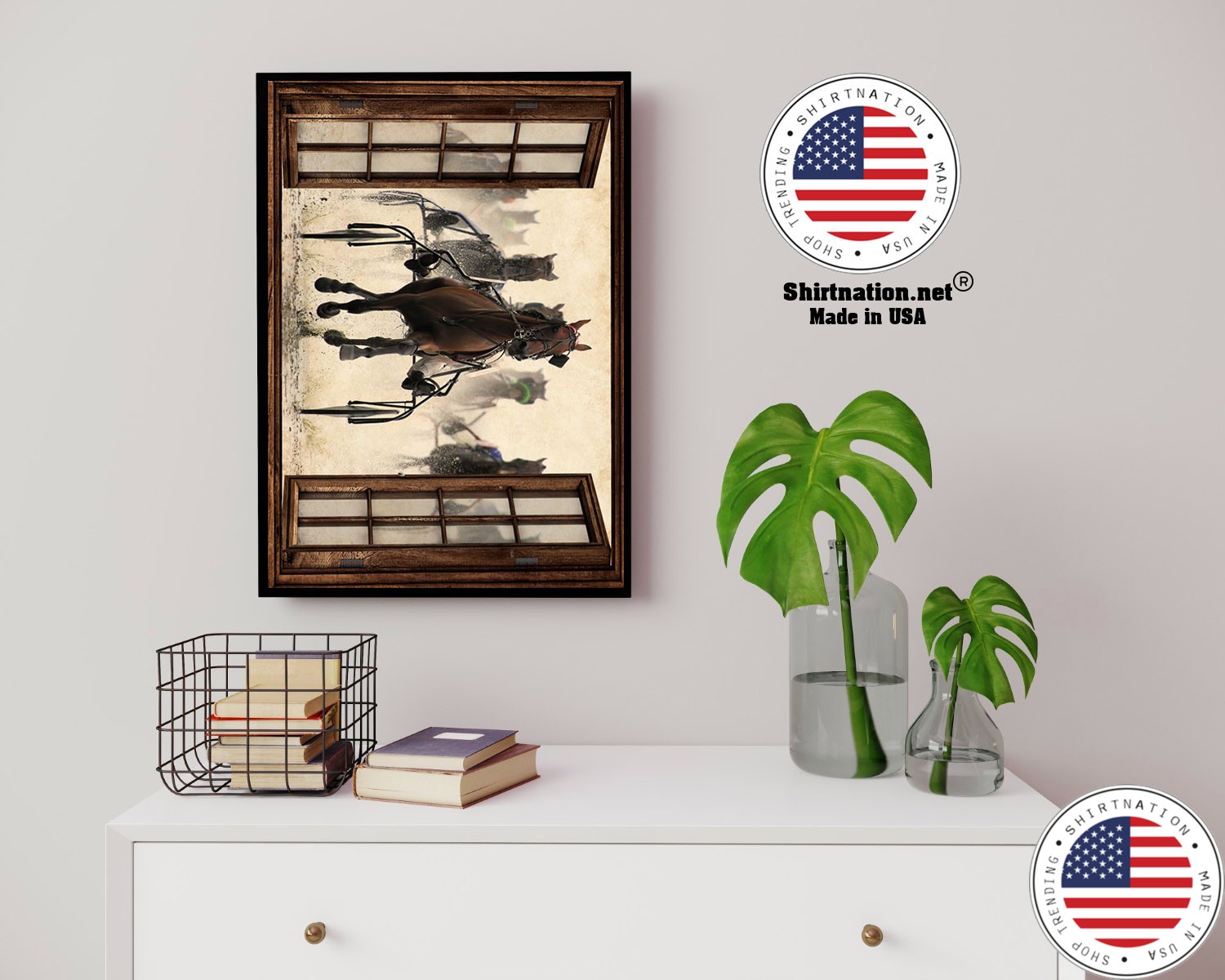 Harness racing view window poster 14 1