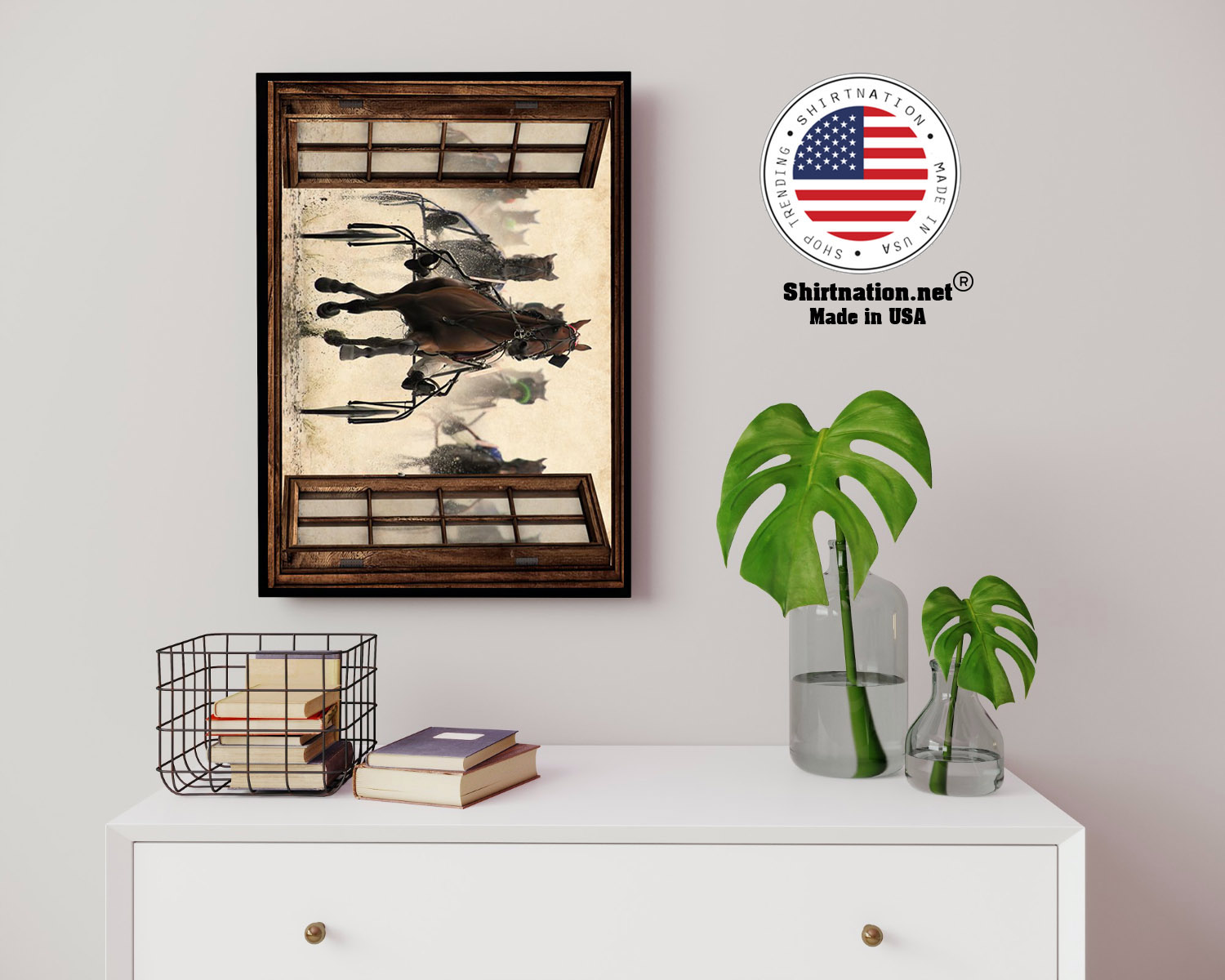 Harness racing view window poster 14