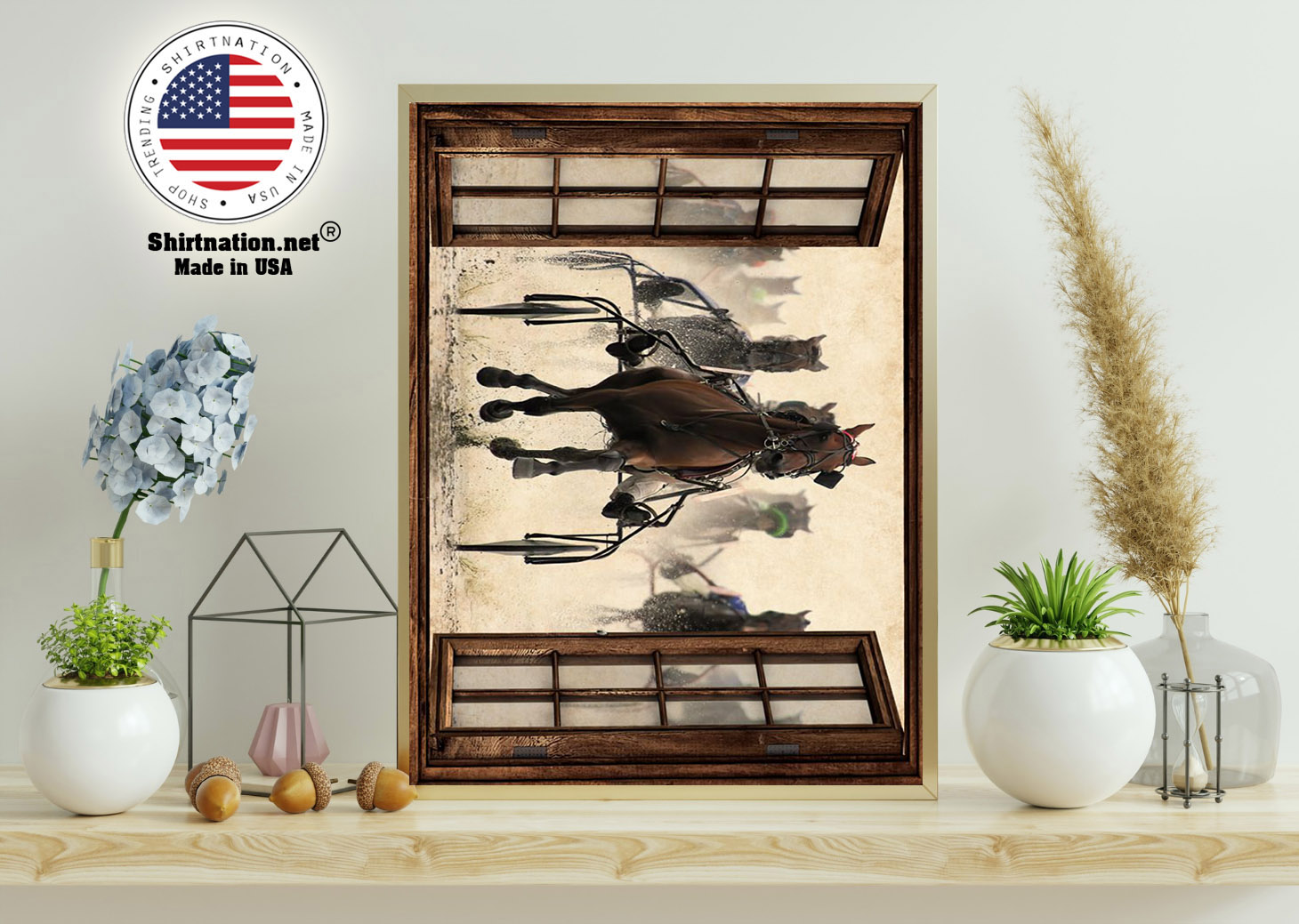 Harness racing view window poster 15