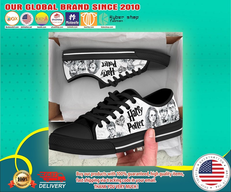 Harry Potter low top canvas shoes 4