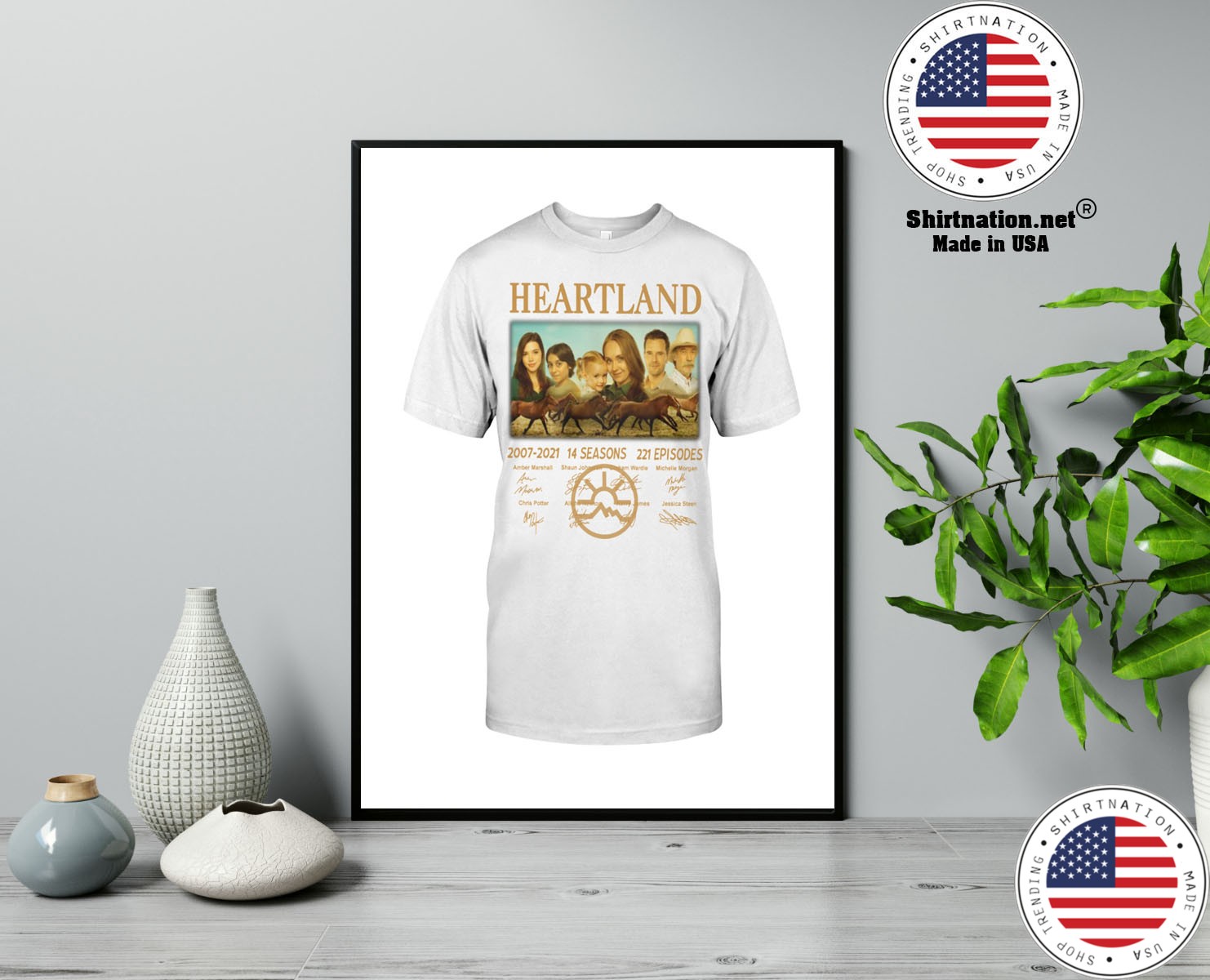 Heartland 2007 2021 14 seasons 221 episodes shirt 13
