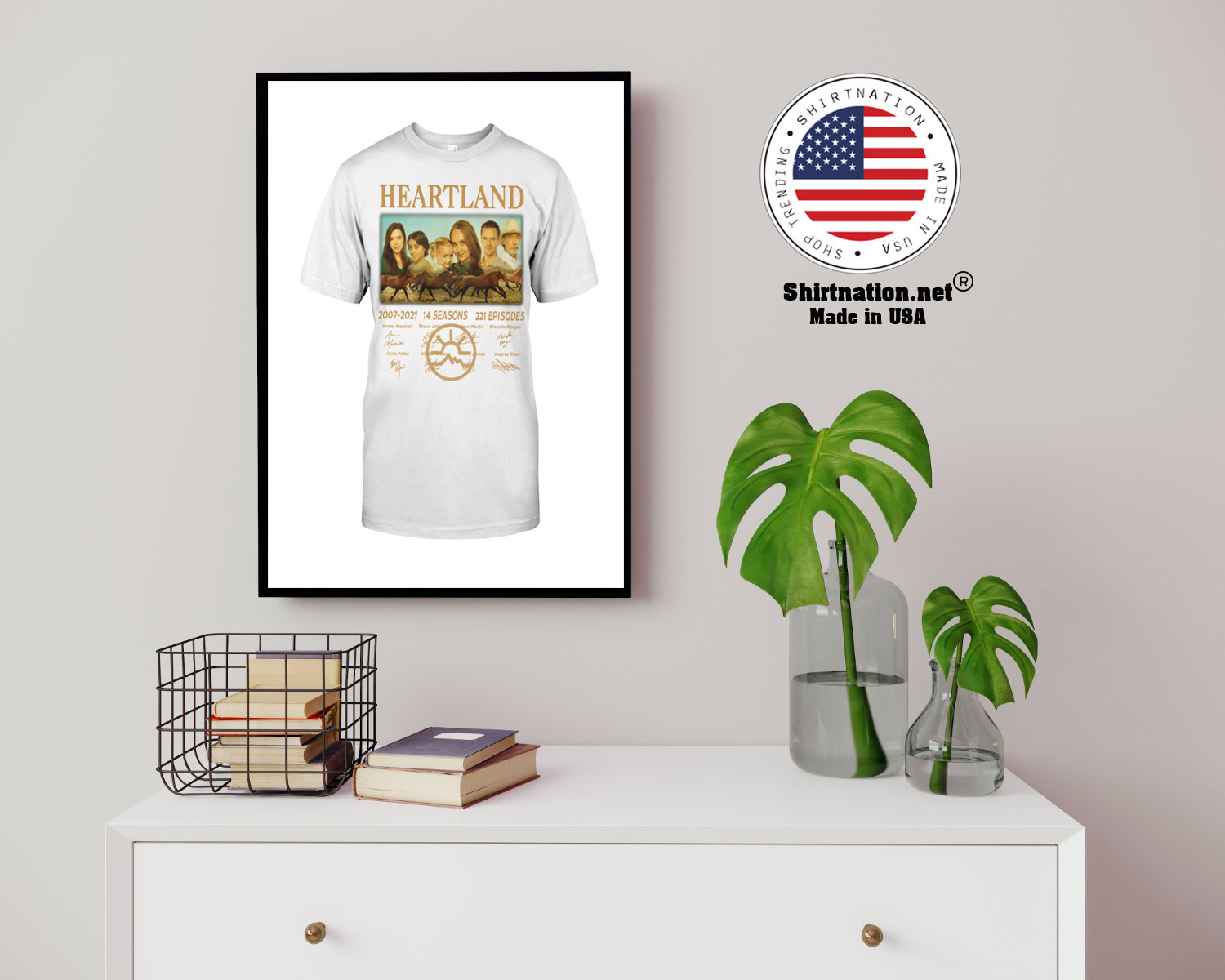 Heartland 2007 2021 14 seasons 221 episodes shirt 14