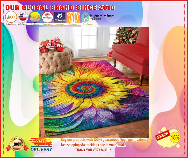 Hippie Sunflower rug 4