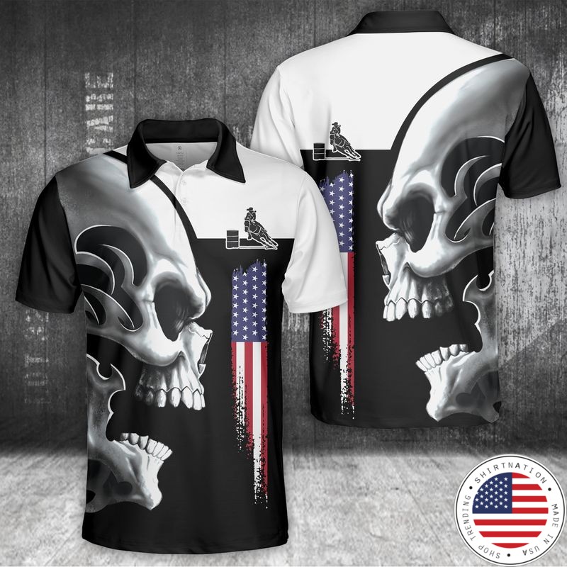 Horse Skull Polo Shirt