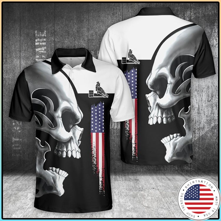 Horse Skull Polo Shirt3