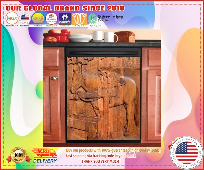 Horse decor kitchen dishwasher