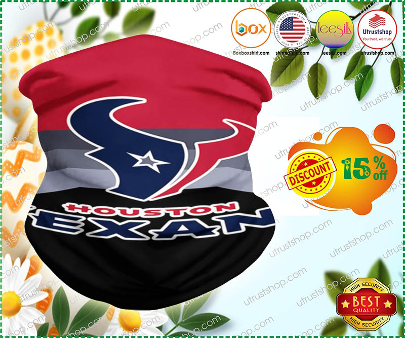 Houston Texans bandana neck gaiter