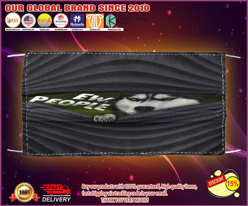 Husky ew people face mask