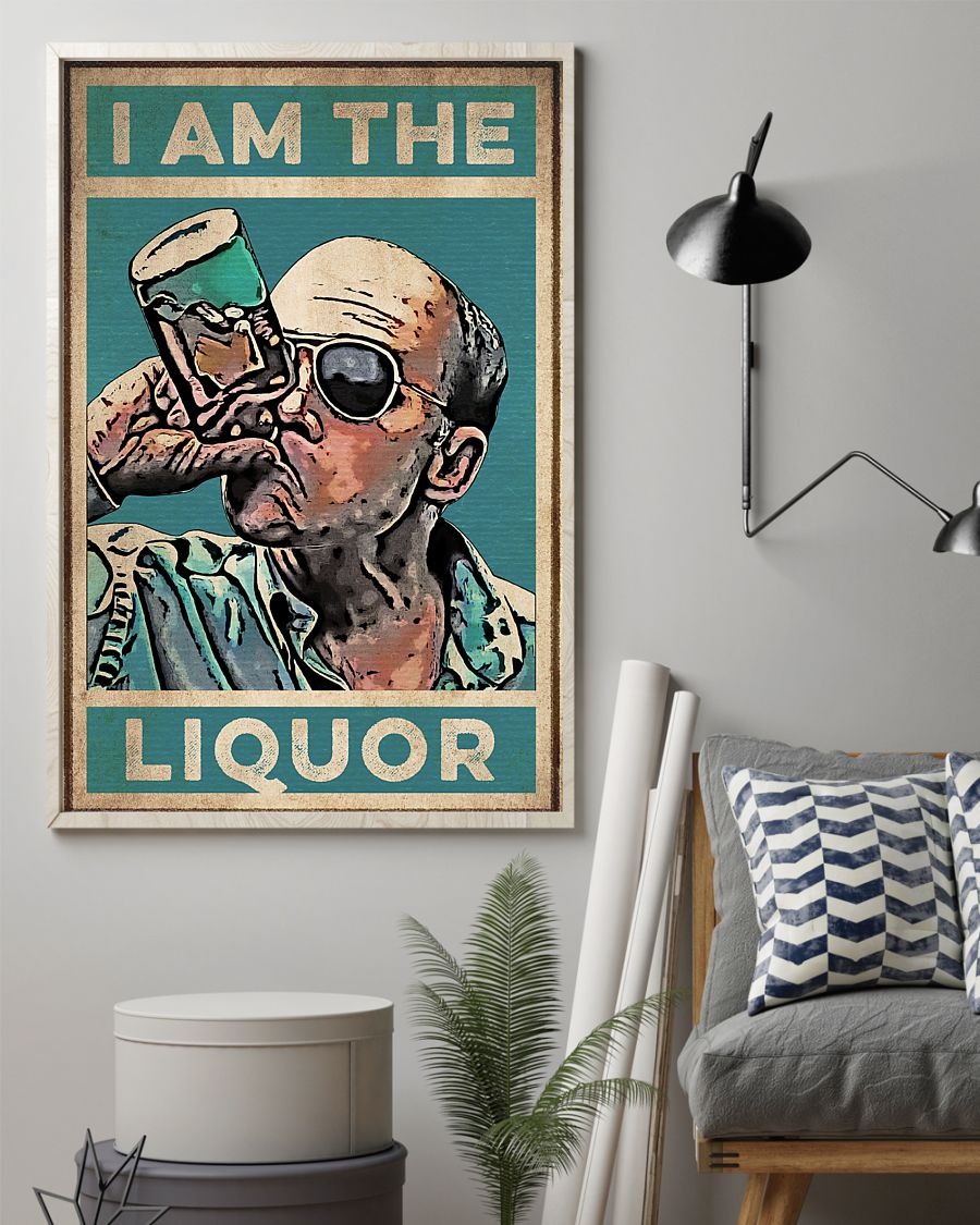 I am the liquor poster