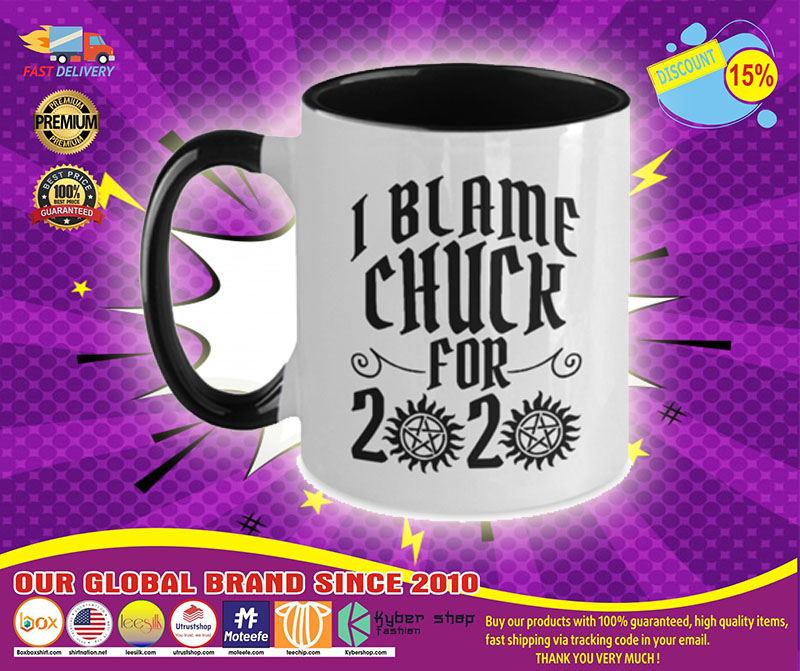 I blame chuck for 2020 mug