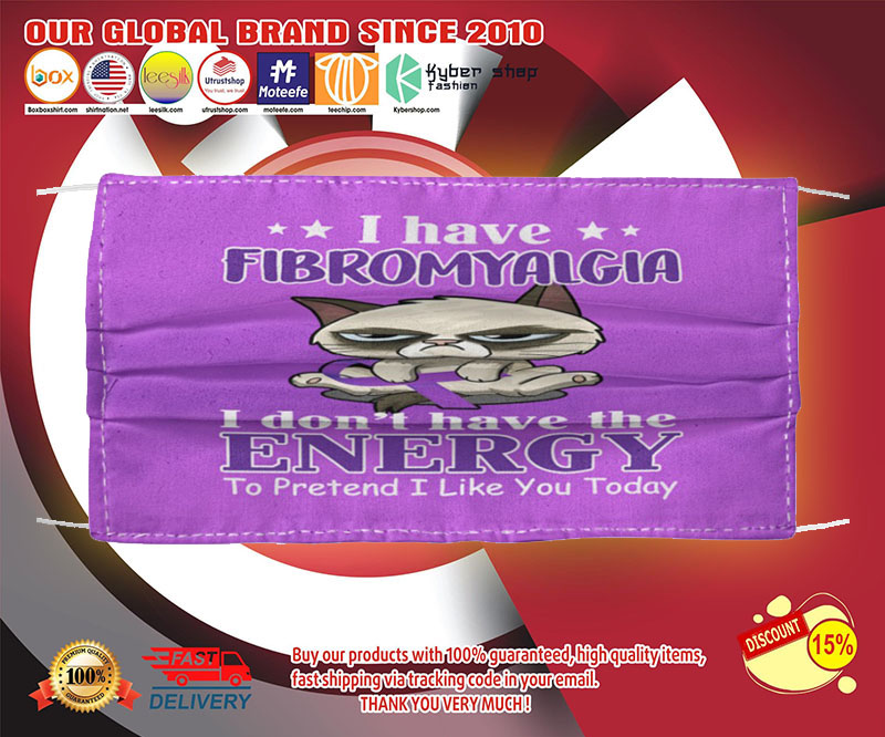 I have fibromyalgia i don't have the energy face mask