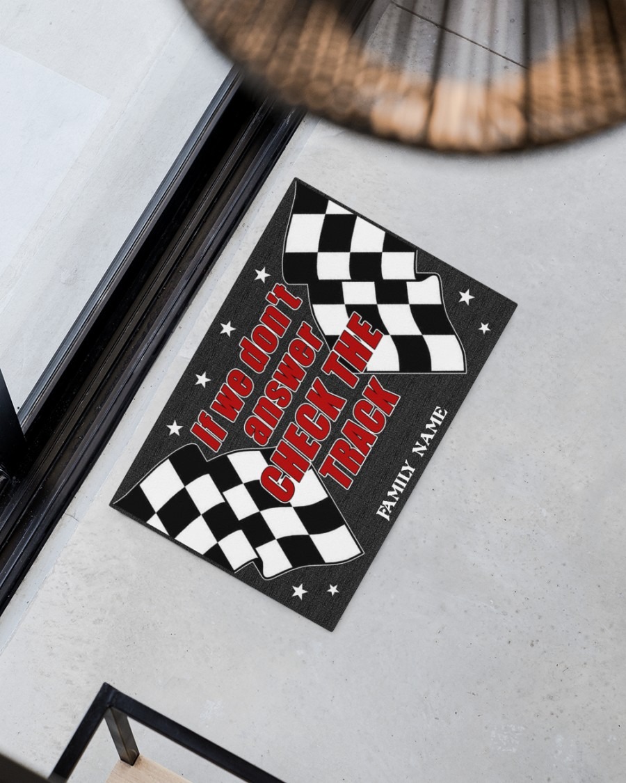If we dont answer check the track custom name doormat2