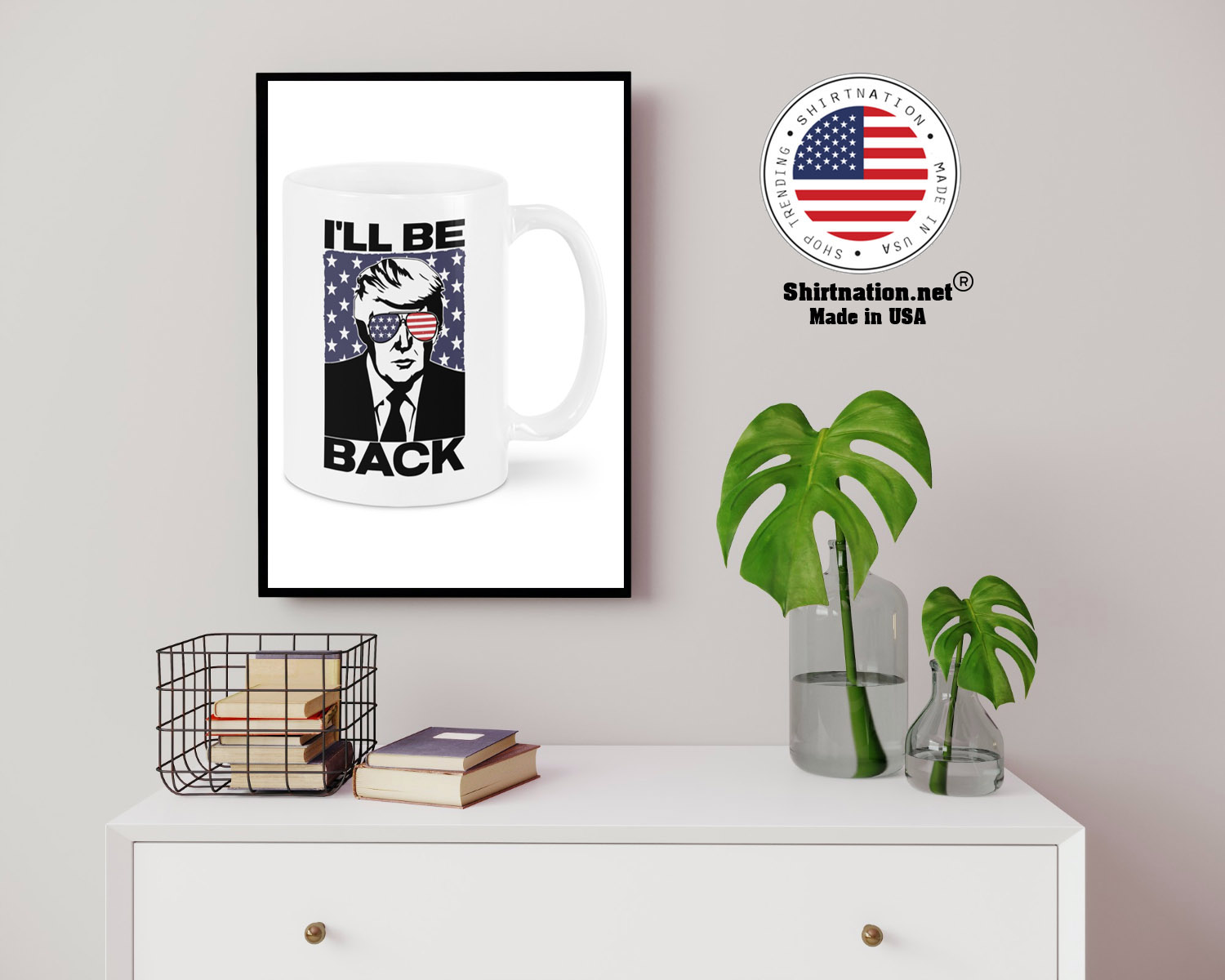 Ill be back Donald Trump mug 14