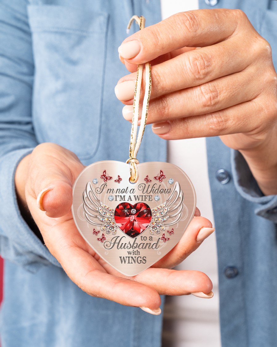 Im not a window Im a wife to a husband with wings necklace