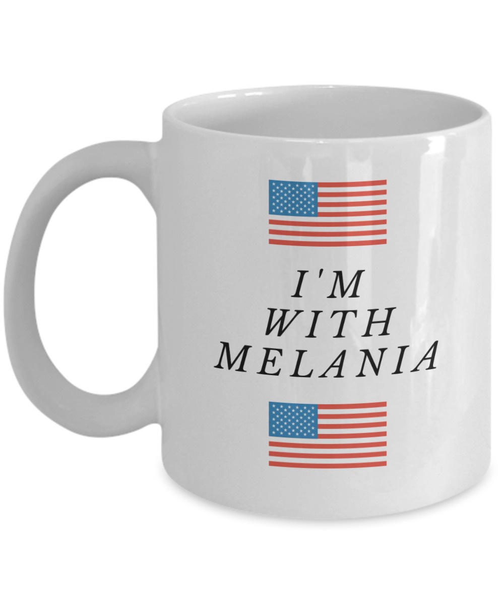 I'm with melania mug