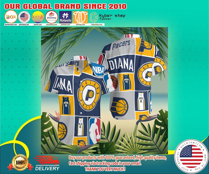 Indiana Pacers hawaiian shirt