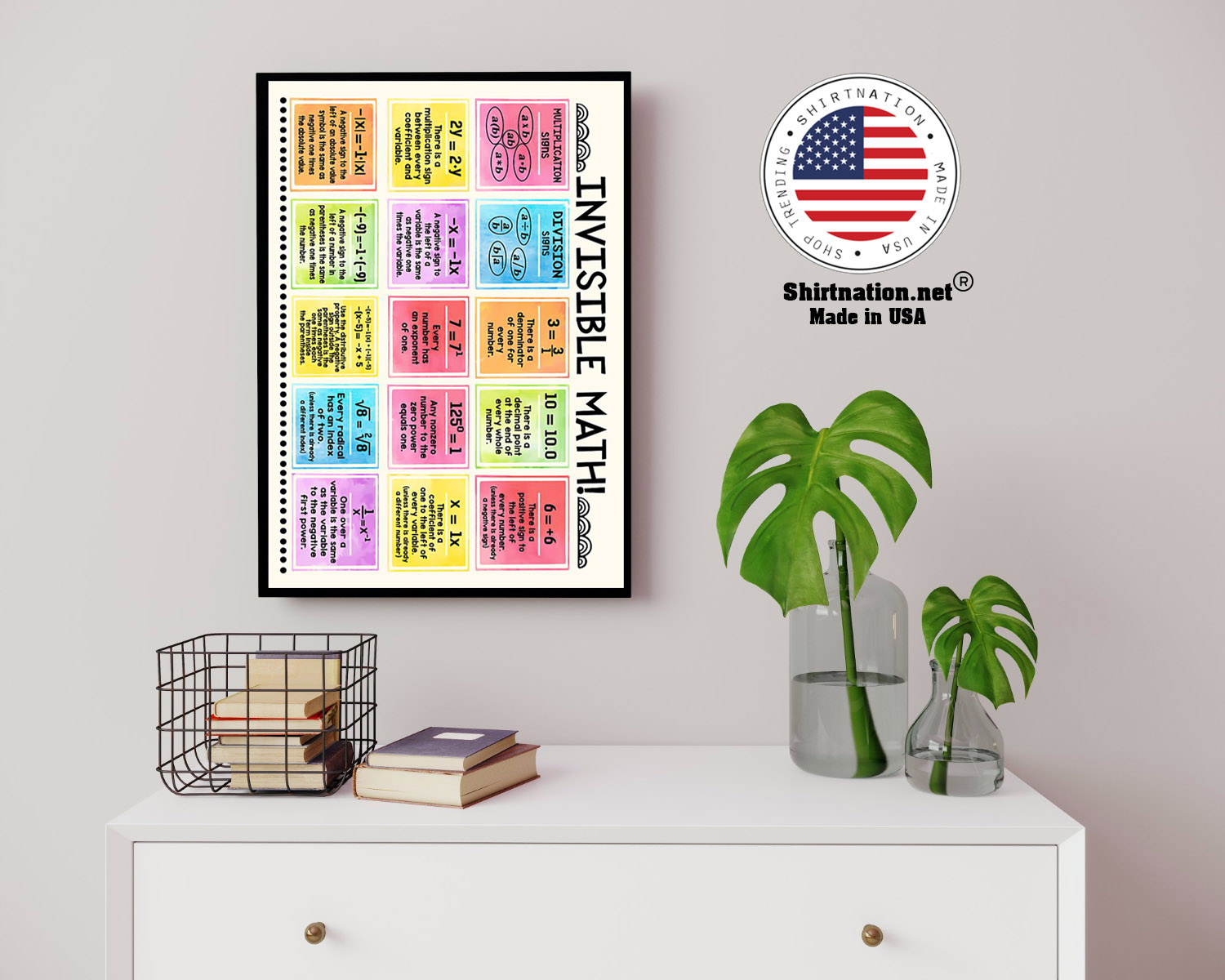 Invisible math poster 14