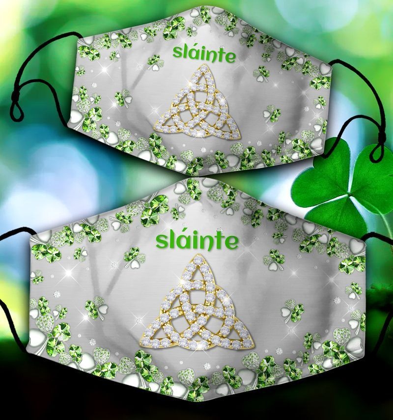 Irish Slaine face mask