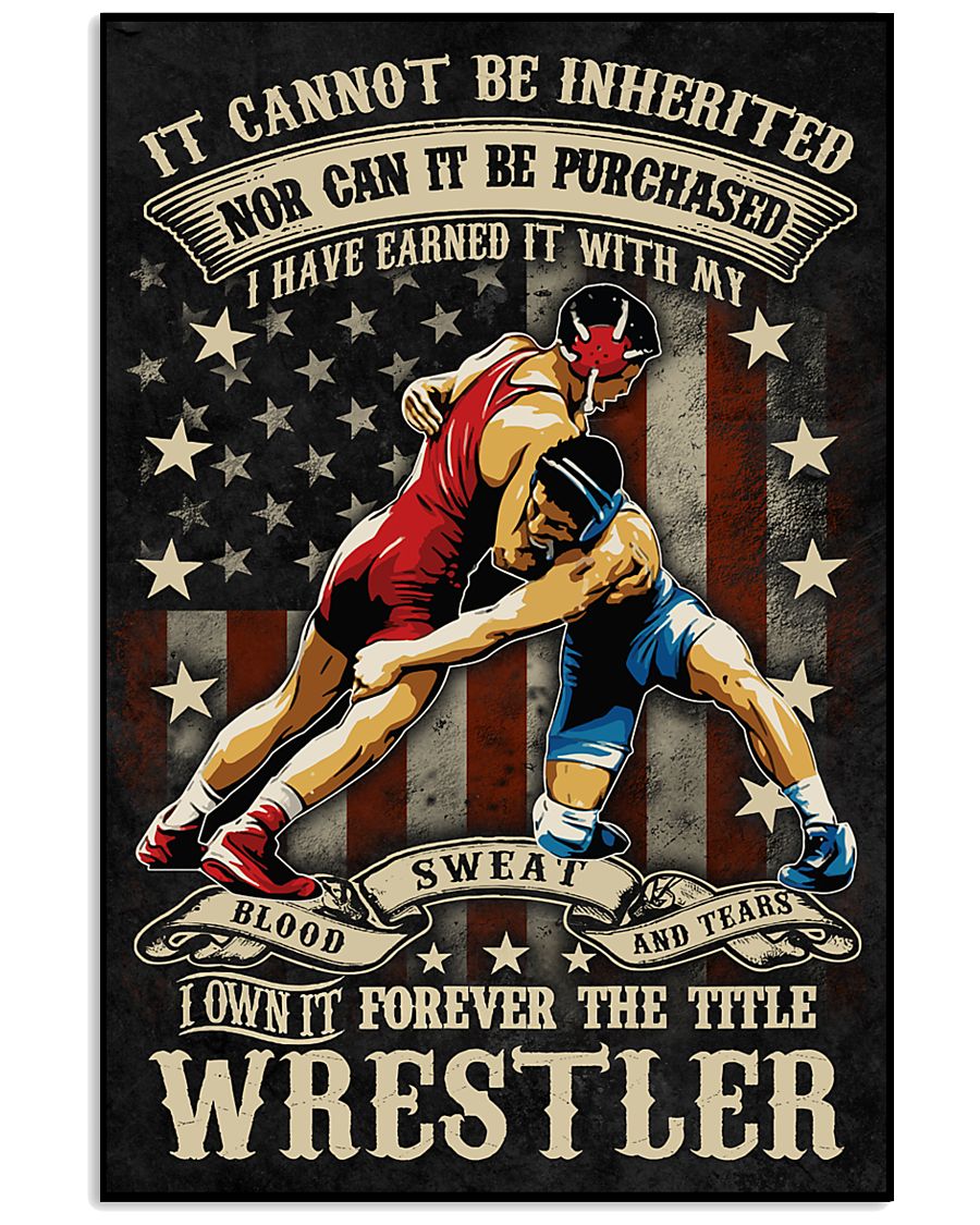 It cannot be inherited I own forever the title wrestler poster