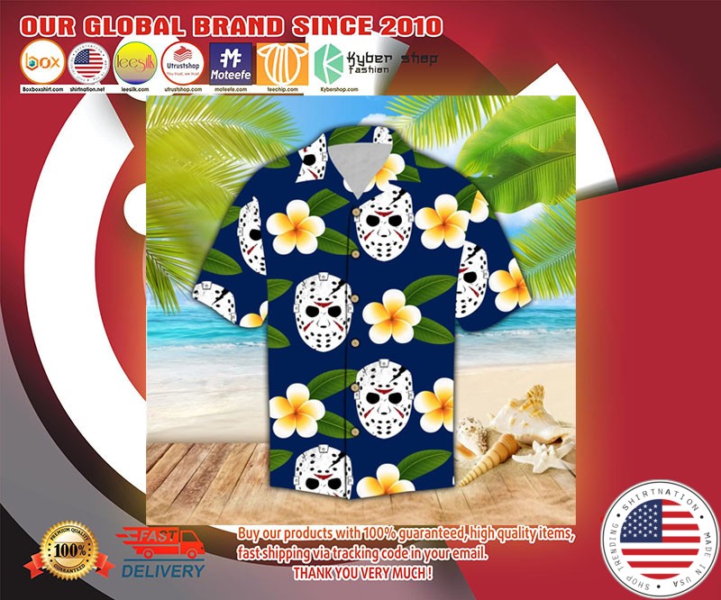 Jackson voorhees Horror hawaiian shirt