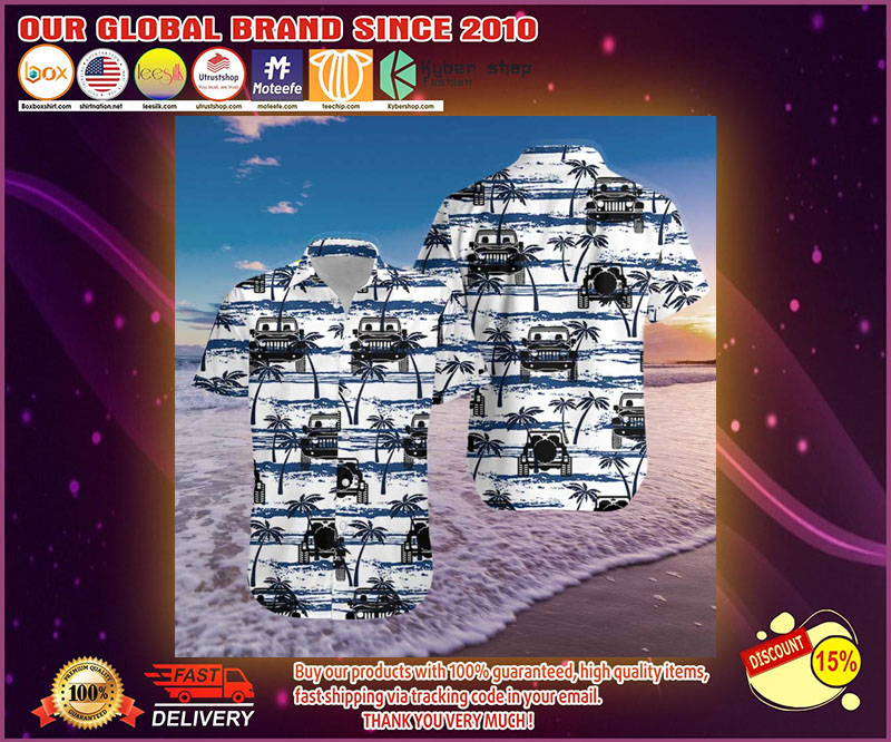 Jeep hawaiian shirt