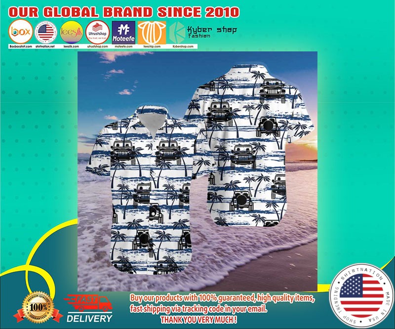 Jeep hawaiian shirt