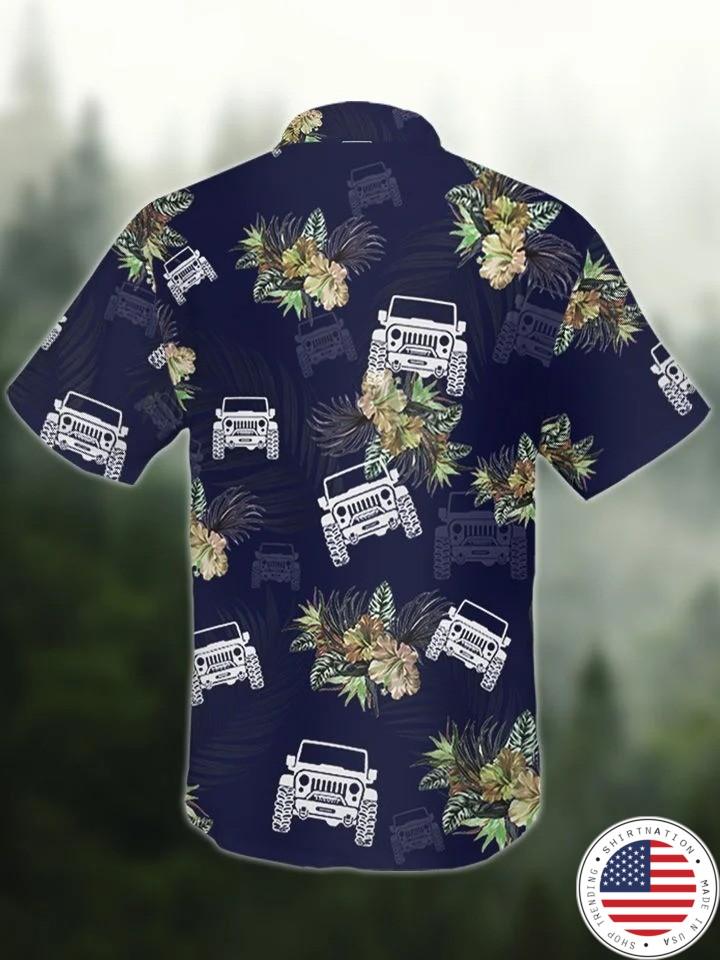Jeep tropical hawaiian shirt3