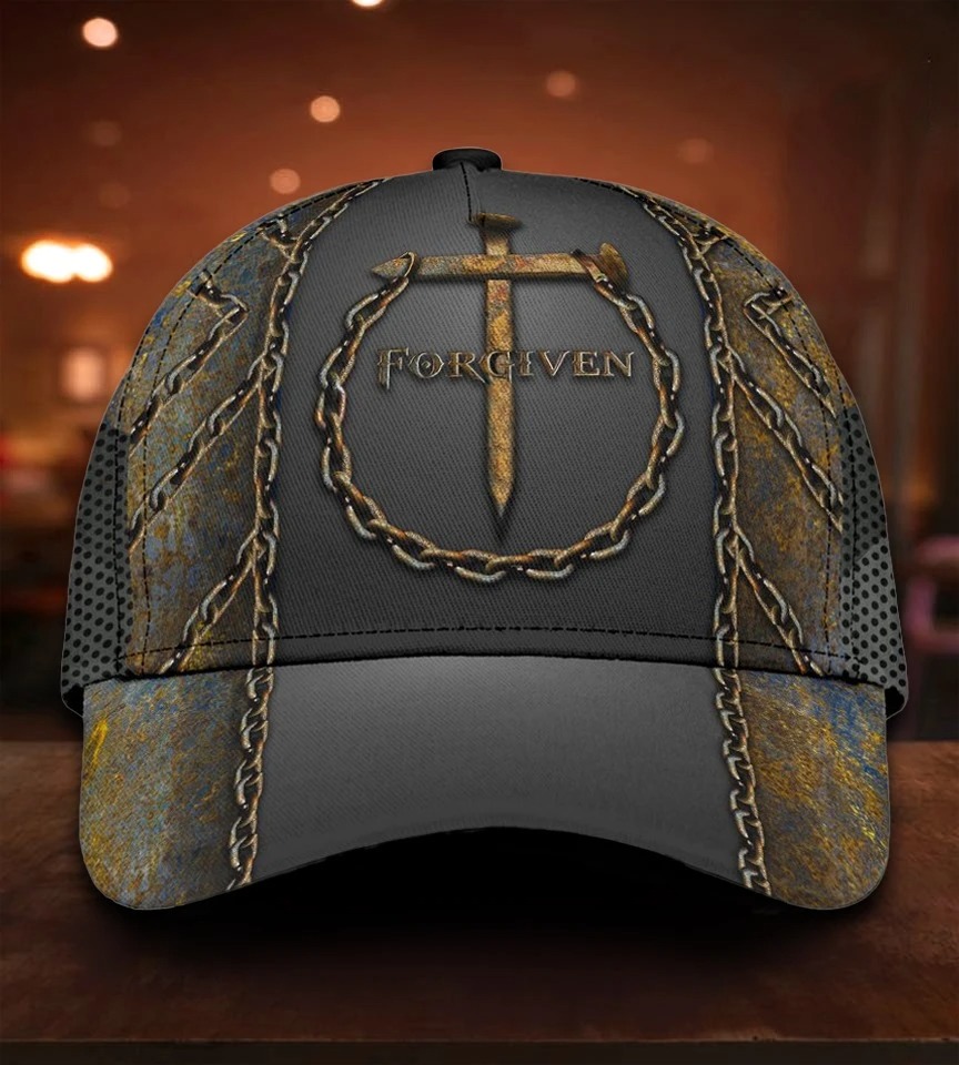 Jesus forgiven calssic cap