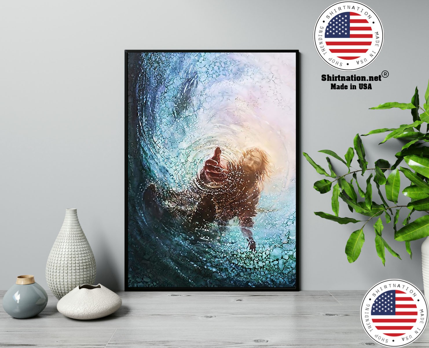 Jesus give me your hand poster 13
