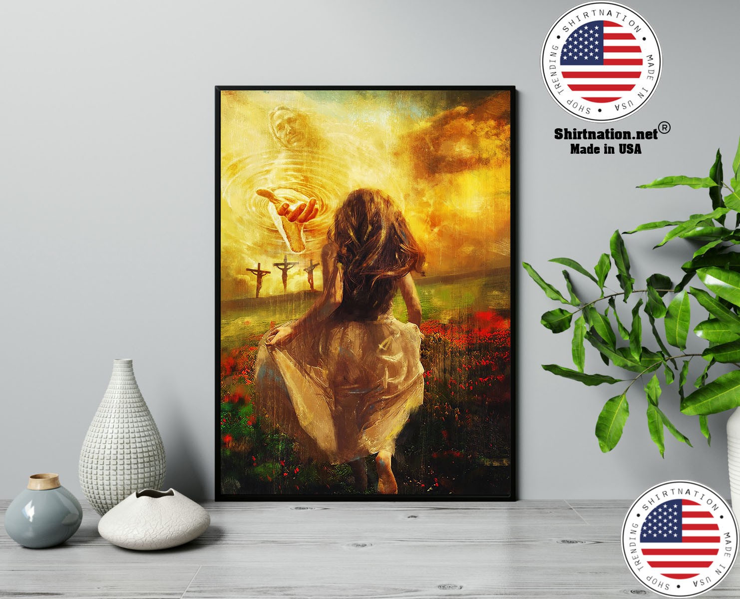 Jesus run to the beautiful poster 13