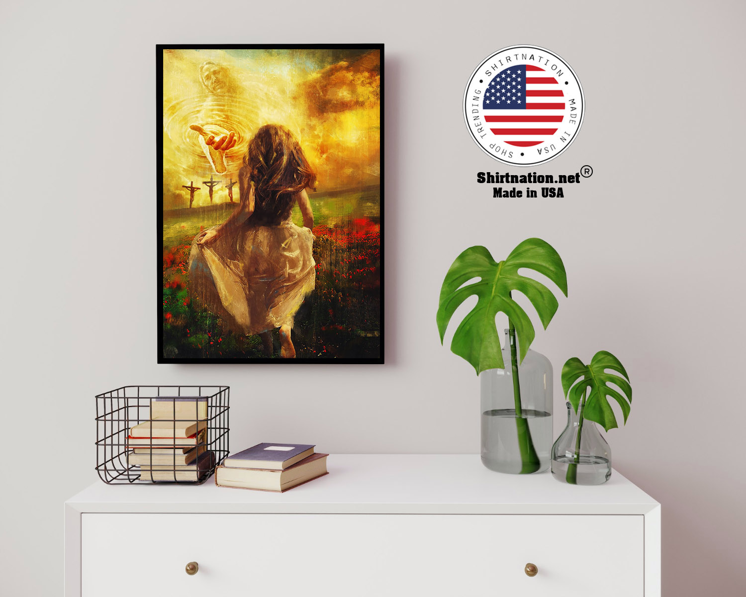 Jesus run to the beautiful poster 14