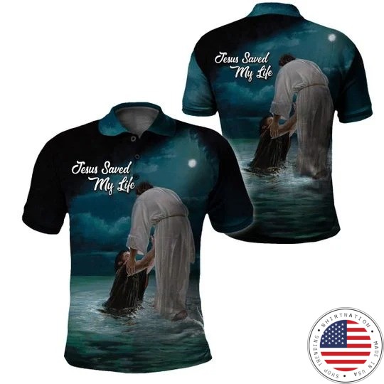 Jesus saved my life 3D hoodie 4