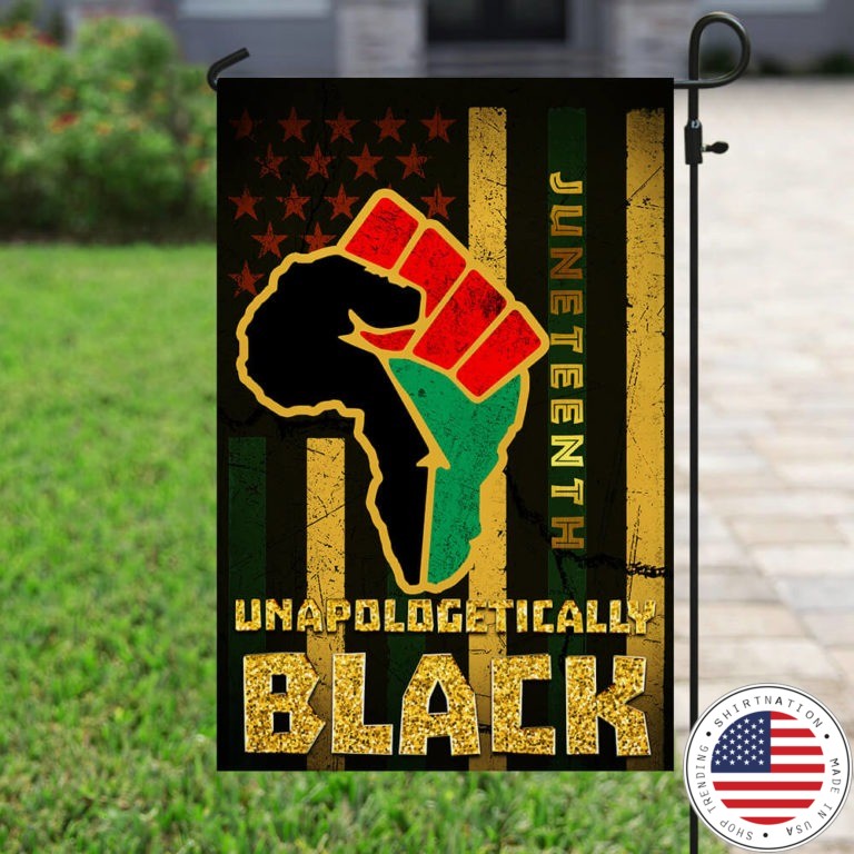 Juneteenth unapologetically black flag