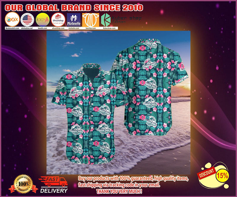 Jurassic park hawaiian shirt