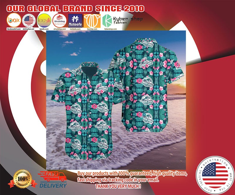 Jurassic park hawaiian shirt